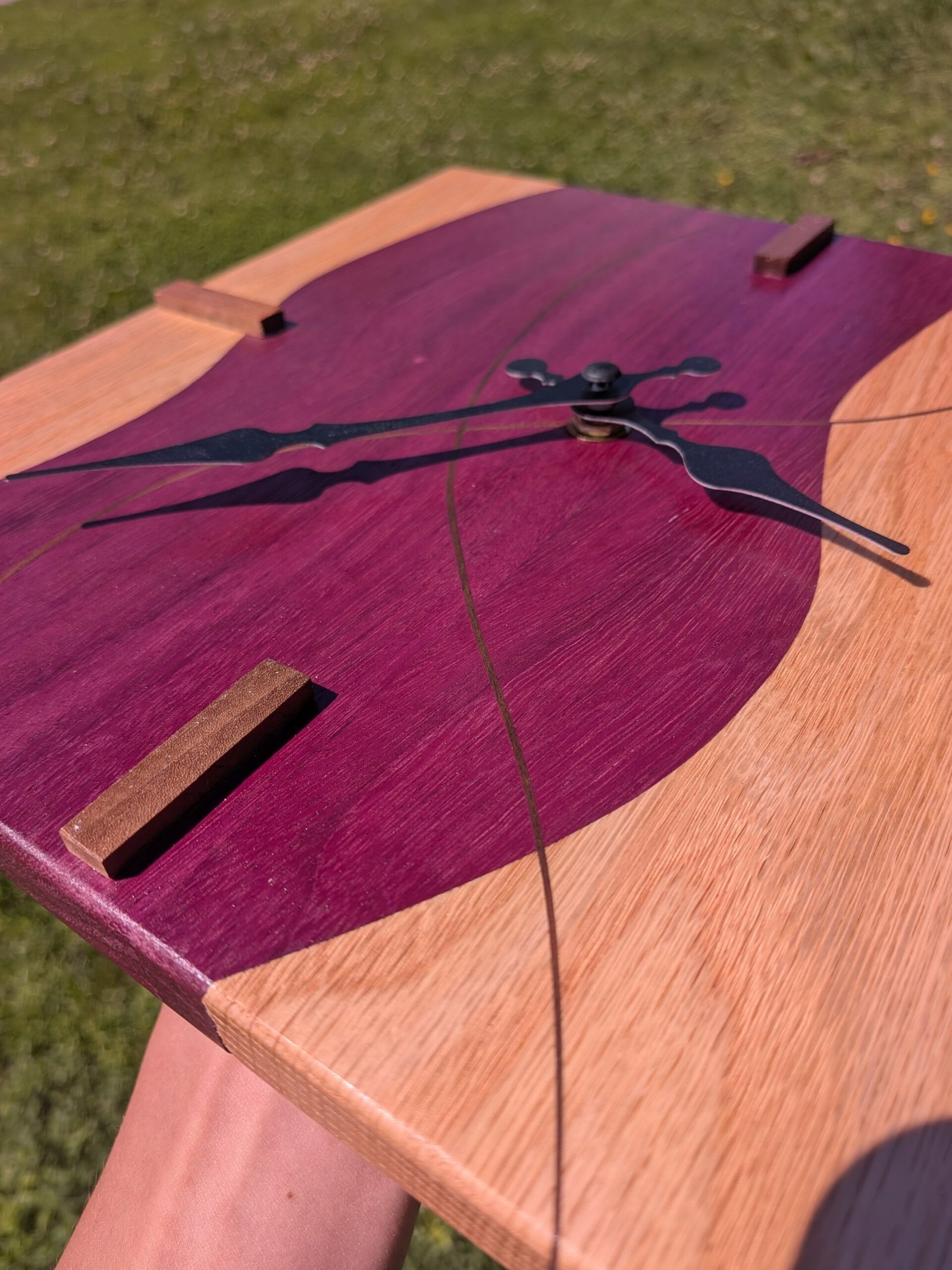 Purple River Clock